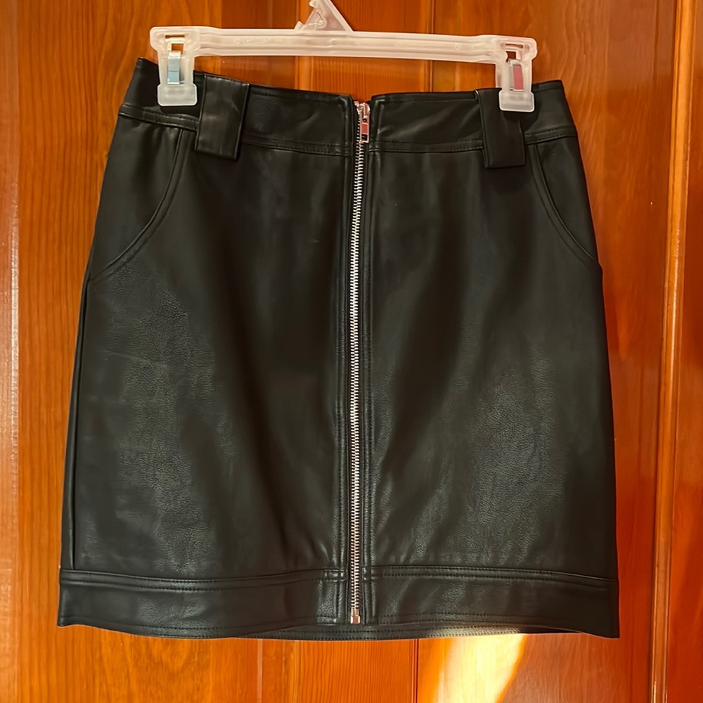 Aftermarket leather skirt